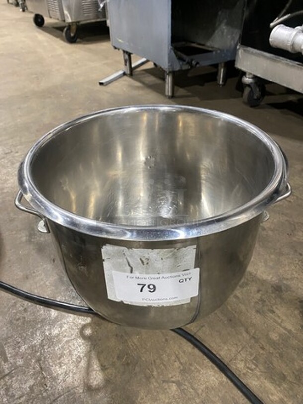 Stainless Steel 20 Qt Mixing Bowl!