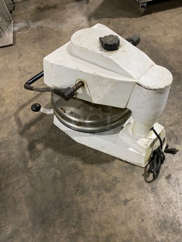 Dough Pro Commercial Countertop Dough Press Machine! WORKING WHEN REMOVED! - Image 3 of 8
