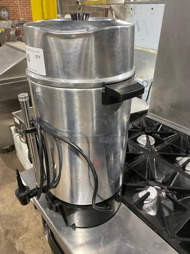 Crown Select Commercial Countertop Automatic Coffee Urn! All Stainless Steel! - Image 2 of 5