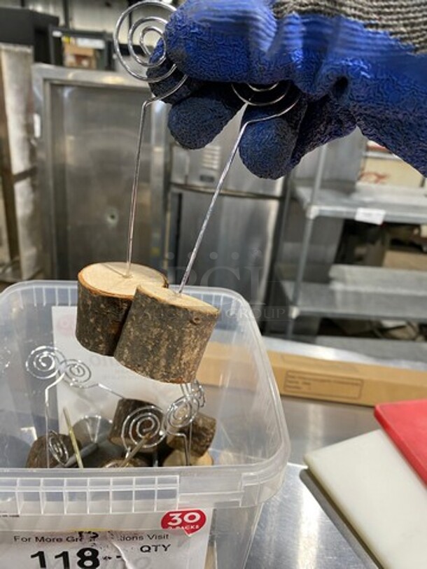 ALL ONE MONEY! Decorative Countertop Number Holders! - Image 2 of 4