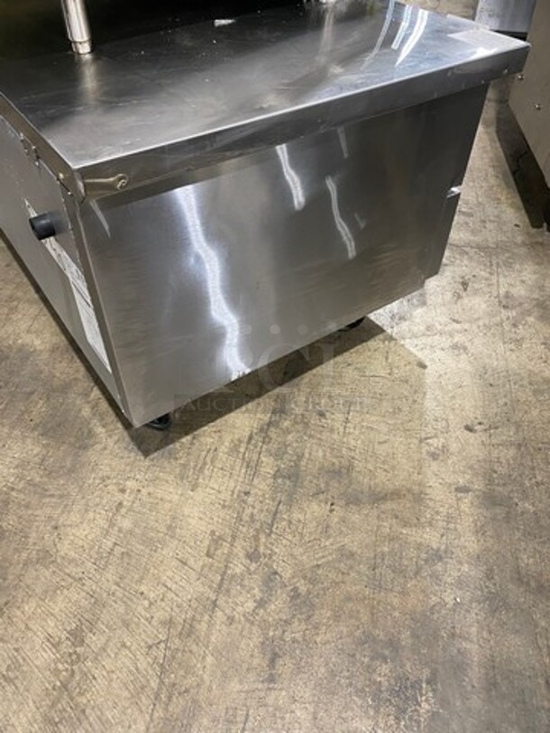 Migali Commercial Refrigerated Chef Base! With 4 Drawer Storage Space! All Stainless Steel! On Casters! Model: CCB72HC SN: CCB72HC00317051000920004 115V 60HZ 1 Phase - Image 3 of 8