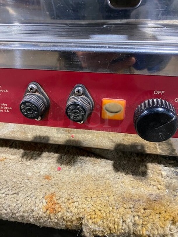 Brasilia Commercial Countertop 2 Group Espresso Machine! Stainless Steel! Model: 205EXFNCDIG2 SN: 229647 230V 60HZ 2 Phase - Image 7 of 9