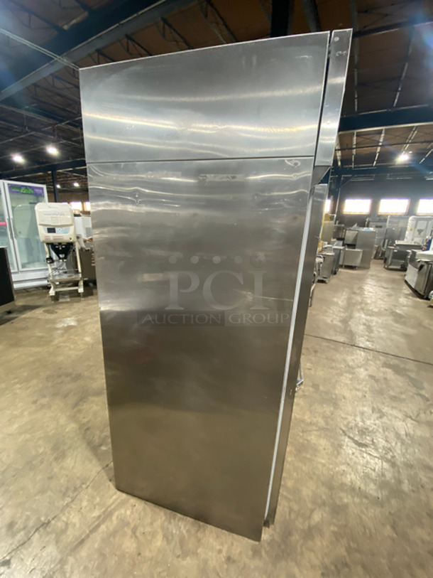 SWEET! Continental Commercial Single Door Reach In Freezer! All Stainless Steel! Model: 1FSA SN: 13644986 115V 60HZ 1 Phase - Image 3 of 9