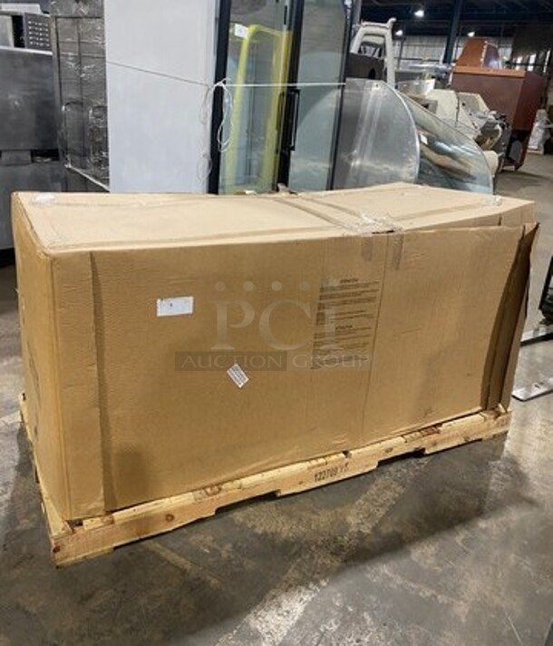 NEW! SCRATCH-N-DENT! LATE MODEL! 2022 Asber Commercial 3 Door Lowboy/Worktop Cooler! All Stainless Steel! Model: AUTR72NHC SN: 8102495248 115V 1 Phase - Image 1 of 11