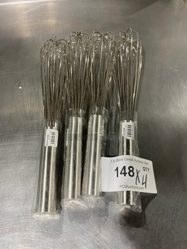 NEW! Stainless Steel Handheld Whisk! 4x Your Bid!