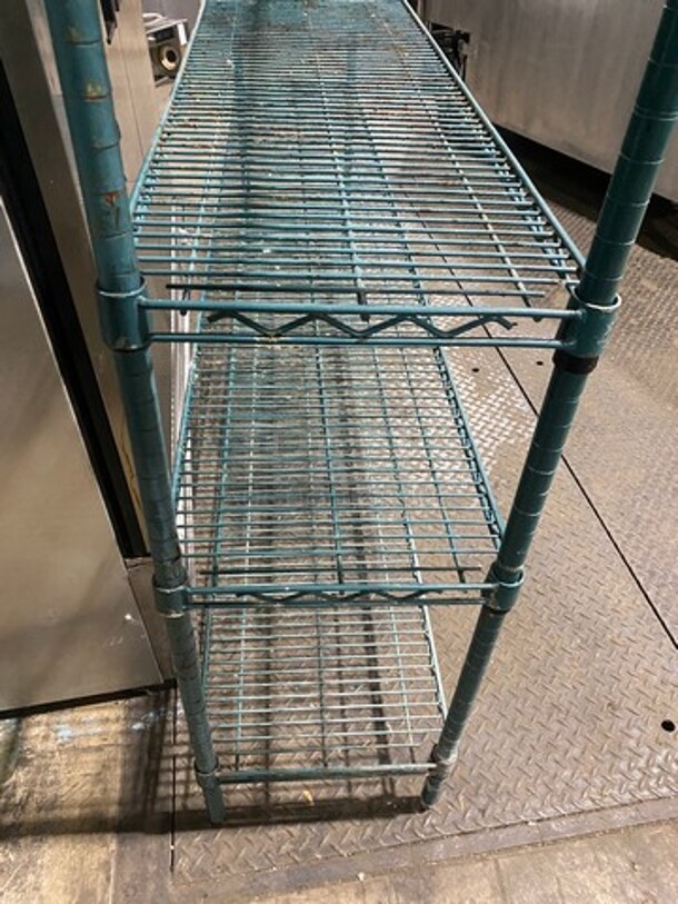 Nexel 5 Tier Shelf! On Legs! BUYER MUST DISMANTLE! PCI CANNOT DISMANTLE FOR SHIPPING! PLEASE CONSIDER FREIGHT CHARGES! - Image 6 of 8