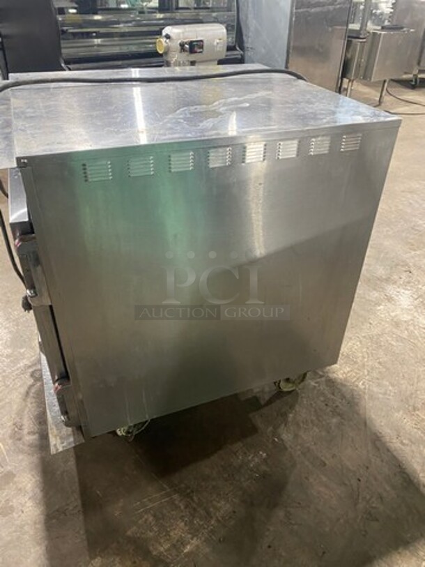 Alto Shaam Electric Powered Commercial Under The Counter COOK-N-HOLD Oven! All Stainless Steel! On Casters! - Image 4 of 10