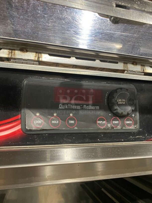 Cres Cor Commercial Electric Powered Split Door Roast-N-Hold Oven! All Stainless Steel! On Casters! Model: RO151FUA12DE4803Z SN: IBIJ0005120843 480V 60HZ 3 Phase - Image 9 of 10