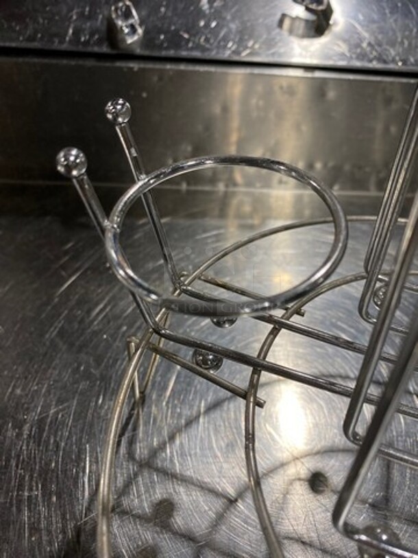 ALL ONE MONEY! Metal Countertop Condiment Caddy! - Image 4 of 6