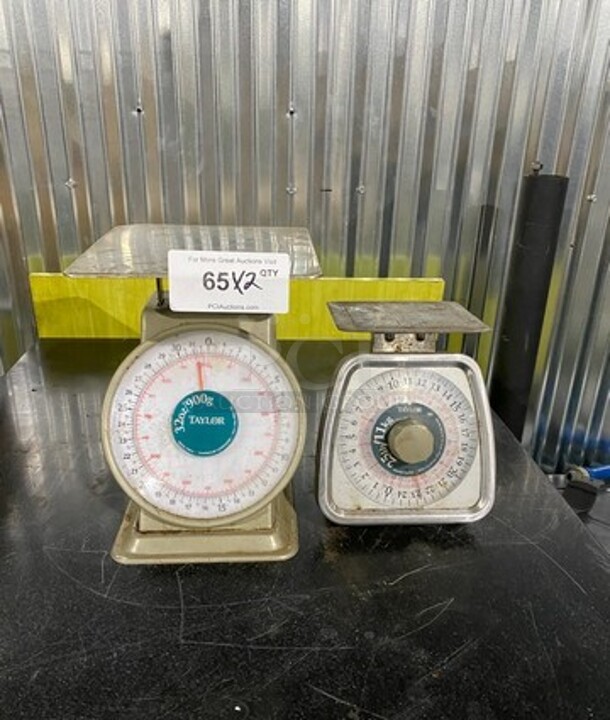 Taylor Countertop Food Scale! 32 OZ Capacity! 25LB Capacity! Stainless Steel Body! 2x Your Bid! - Image 1 of 8