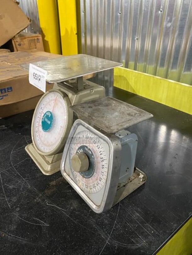 Taylor Countertop Food Scale! 32 OZ Capacity! 25LB Capacity! Stainless Steel Body! 2x Your Bid! - Image 2 of 8
