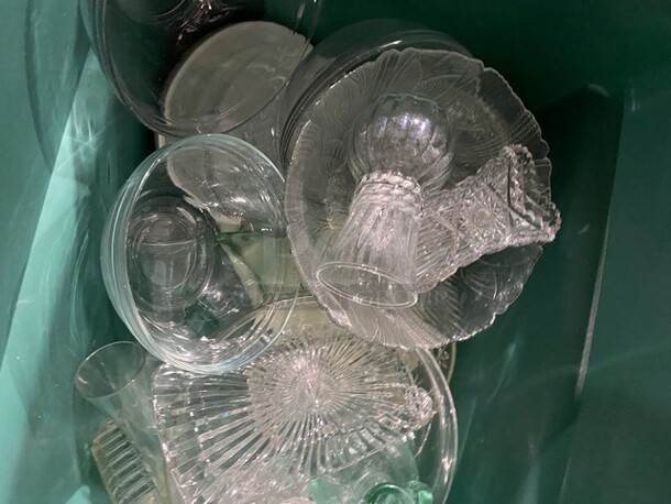 ALL ONE MONEY! Assorted Glass China! - Image 4 of 6