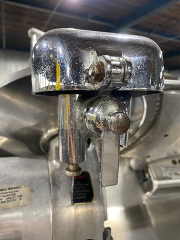 Globe Commercial Countertop Deli/ Meat Slicer! All Stainless Steel! Model: 775 SN: 776105 - Image 8 of 9
