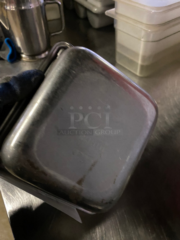 ALL ONE MONEY! Assorted Size Stainless Steel Steamtable Pans! Round And Square Shaped! - Image 5 of 5