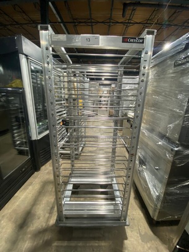 Great! Cres Cor Heavy Duty Commercial Pan Transport Rack! On Casters! Good For Multiple Style Pans!