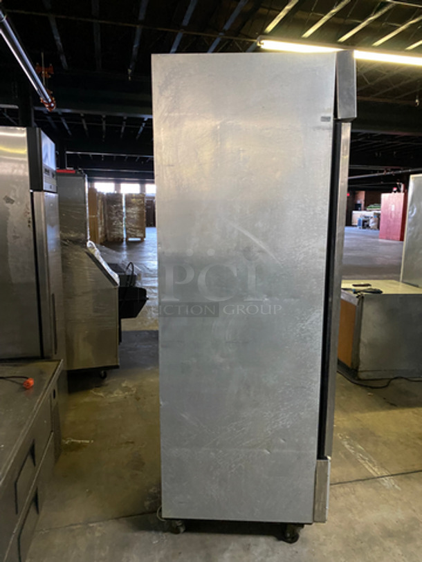True Single Door Reach-In Freezer! With Poly Coated Racks! Solid Stainless Steel! On Casters! Model: T23F SN: 11836931 115V 60HZ 1 Phase - Image 3 of 9