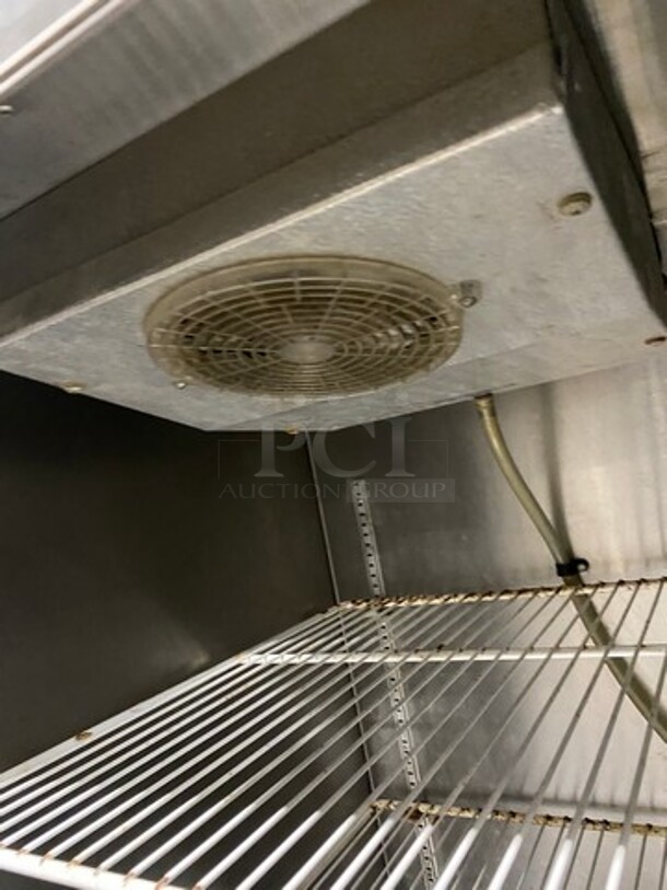 Commercial Countertop Single Door Refrigerator! With Poly Coated Racks! All Stainless Steel! - Image 6 of 7