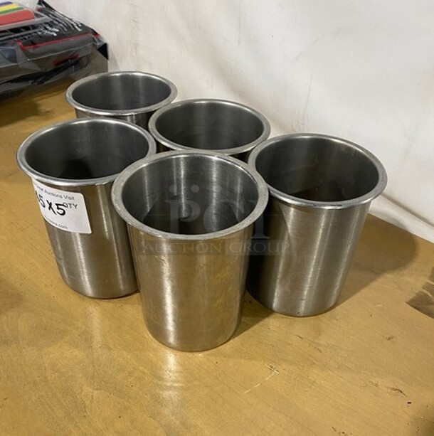 Eastern Stainless Steel Utensil Utensil Holder! 5X Your Bid! - Image 2 of 9