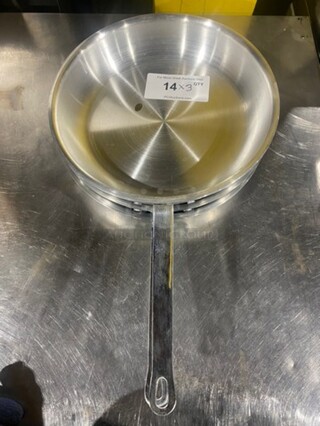 NEW! Stainless Steel Frying Pans! 3x Your Bid!