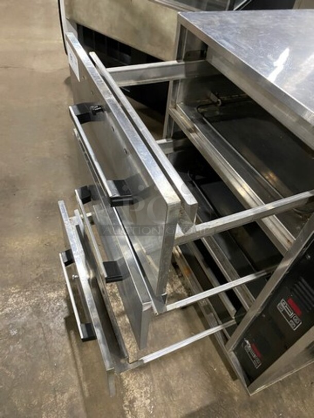 STAR 3 Drawer Warmer! All Stainless Steel! On Legs! Individual drawer controls! Model SDW3C! - Image 5 of 7