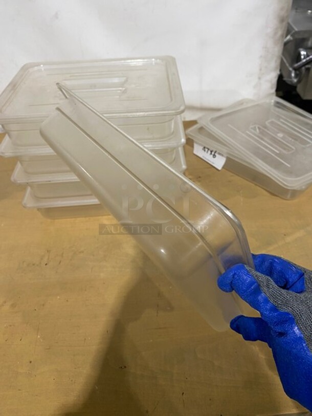 Thunder Group 1/2 Size Poly Food Pan With Lid! 6x Your Bid! MODEL PLPA8122 - Image 3 of 8