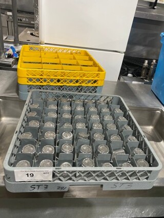 ALL ONE MONEY! Shot Glasses! Includes Poly Crate!
