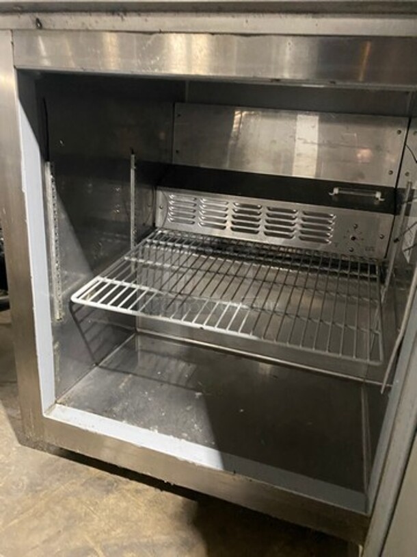 Hoshizaki Commercial Single Door Lowboy/Worktop Cooler! All Stainless Steel! Model: CRMR27LP SN: G50530A 115V 60HZ 1 Phase - Image 5 of 7