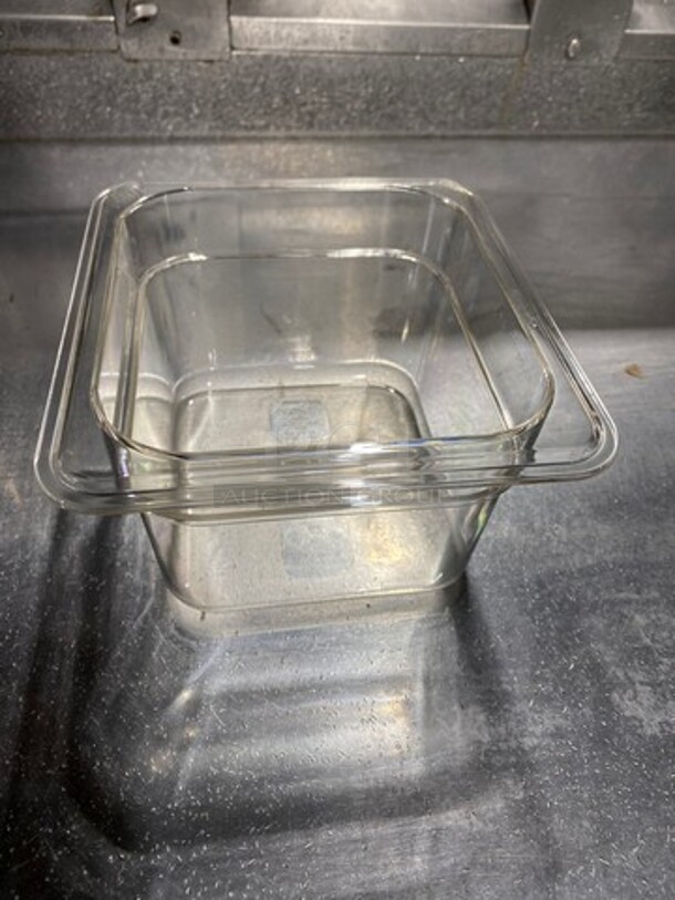 BRAND NEW IN A BOX! Winco 1/6 Food Pan! 4 Inch Deep! Model SP7604! 12 X Your Bid!  - Image 3 of 7
