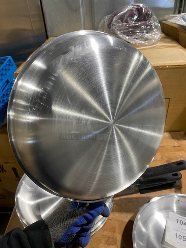 New! Stainless Steel Frying/Searing Pans! With Cool Touch Handles!3x Your Bid! - Image 8 of 8