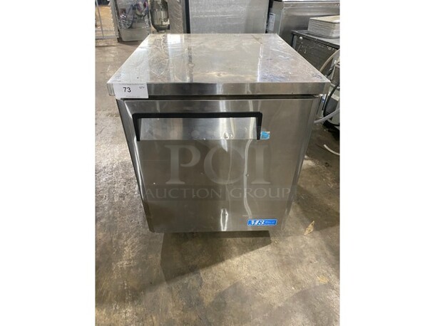 Turbo Air One Door! All Stainless Steel Refrigerated Lowboy/Worktop Cooler! Model MUR28  115V 1 Phase! - Image 1 of 7