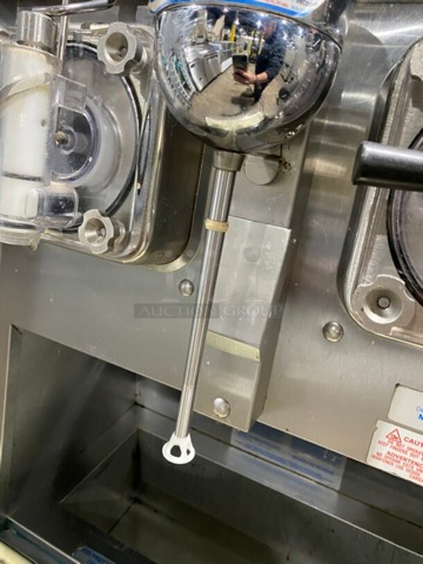 Taylor Commercial 2 Flavor Frosty/Coolatta/Slushie Making Machine! With Milkshake Mixing Attachment! All Stainless Steel! On Casters! Model: 342D27 SN: K2070024 208/230V 60HZ 1 Phase - Image 8 of 11