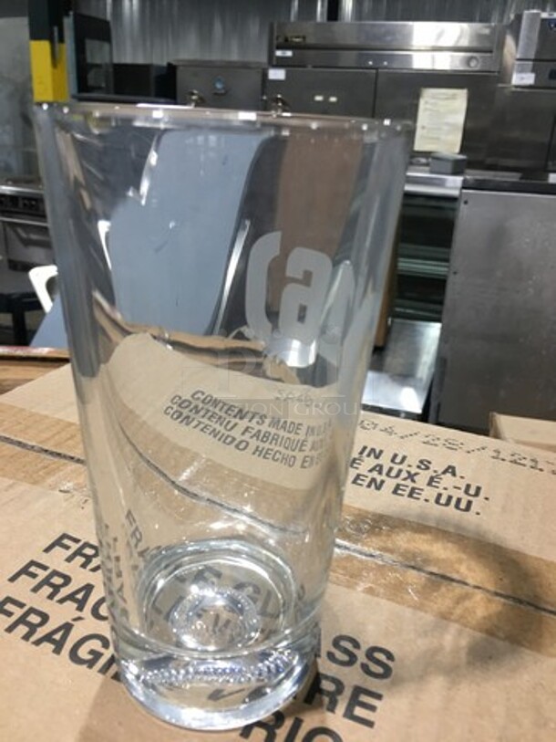 NEW! IN THE BOX! Libbey 16 OZ Baseball Mixing Glasses! - Image 5 of 7