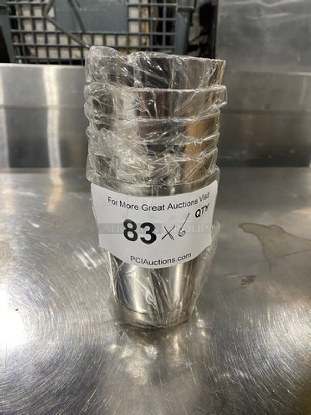 Winco Stainless Steel Bar Shakers! 6x Your Bid! - Image 1 of 6