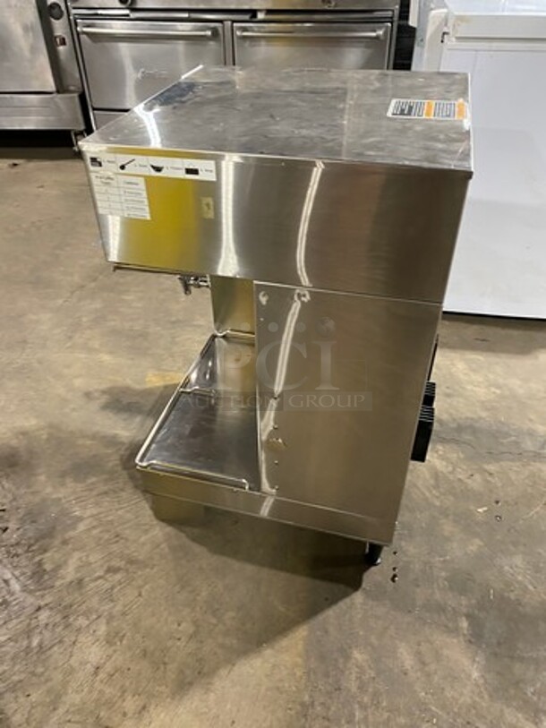 Bunn Commercial Countertop Dual Coffee Brewing Machine! All Stainless Steel! On Small Legs! Model: DUALSHDBC SN: DUAL111224 120/208V 60HZ 1 Phase - Image 3 of 7