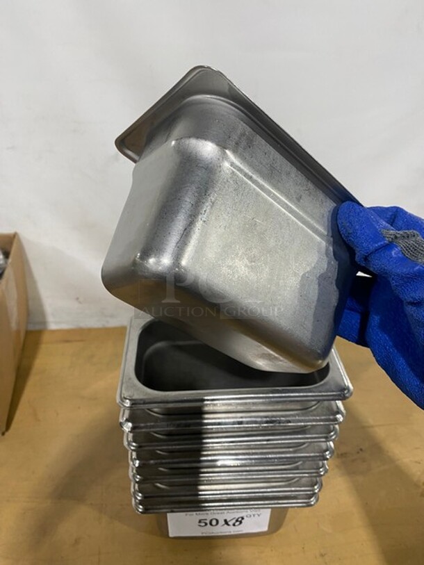 Carlisle Commercial Steam Table/ Prep Table Food Pans! 8X Your Bid! - Image 3 of 7