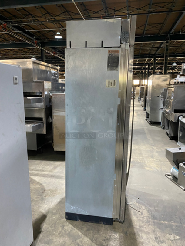 Sub Zero Commercial 2 Door Reach In Refrigerator/Freezer! With Shelves And Poly Coated Racks! All Stainless Steel! - Image 4 of 11