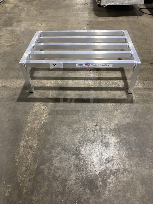 NEW! NEWAGE Industrial Aluminum Dunnage Rack! NSF!  - Image 1 of 5