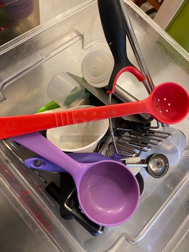 ALL ONE MONEY! MISCELLANEOUS! Includes Assorted Serving Spoons, Potato Masher! - Image 2 of 5
