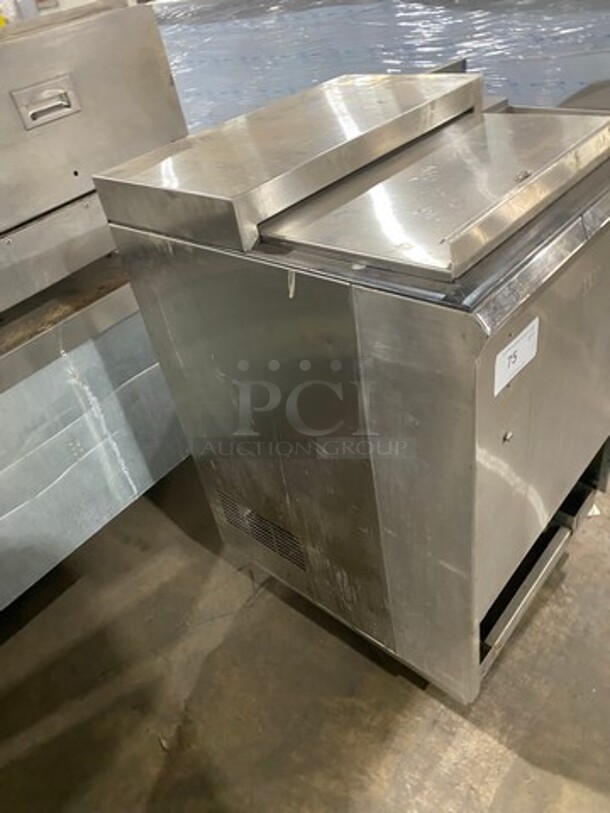 Beca Commercial Undercounter Glass Chiller! All Stainless Steel! On Legs! Model: BGFS124 SN: 00003123 115V - Image 3 of 9