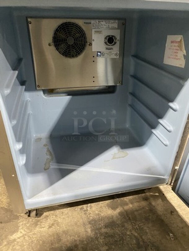 Delfield One Door Lowboy/Worktop Cooler! Model 406Star2 Serial 0701152D01728! 115V 1 Phase! On Casters! - Image 6 of 8