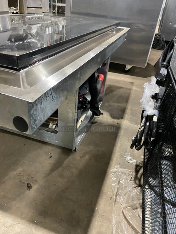 Delfield Commercial MARBLE TOP Cold Pan Drop In! All Stainless Steel Body! Model N8245GP Serial 1905150000933! 115V 1Phase! - Image 4 of 7