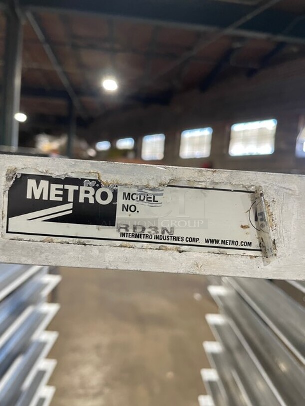 Metro Commercial 20 Pan End Load Transport Rack! On Casters! Model: RD3N!  - Image 6 of 7
