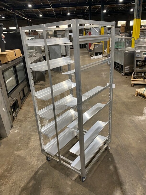 Channel Metal Commercial Pan Transport Rack! On Casters! MODEL AUR12 - Image 3 of 6