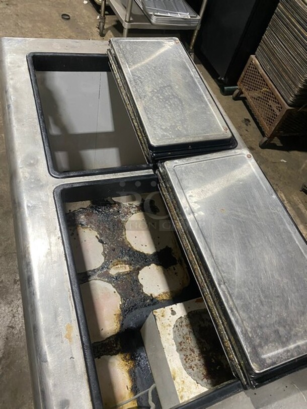 Kelvinator Commercial 4 Door Ice Cream Freezer/Dipping Cabinet! All Stainless Steel Top! On Casters! - Image 5 of 9