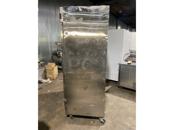 Blue Air Commercial! 2 Door Reach In Freezer! All Stainless Steel! On Casters! Model: BASF2 SN: LTF2N040001 115V 60HZ 1 Phase - Image 3 of 10