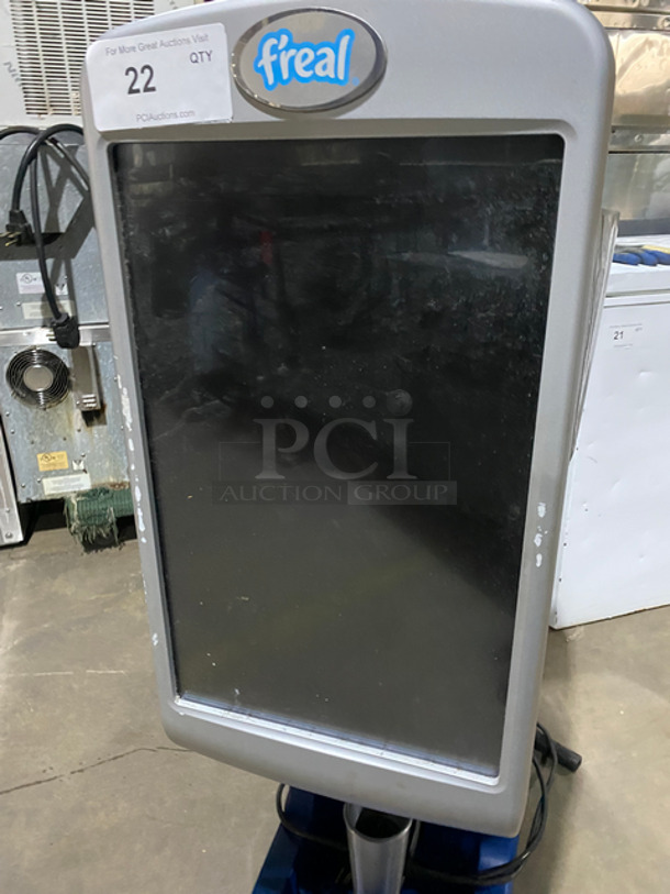 Freal Commercial Countertop Touch Screen Self-Serve Milk Shake/Smoothie Mixer Blender! 115V 1 Phase - Image 5 of 8