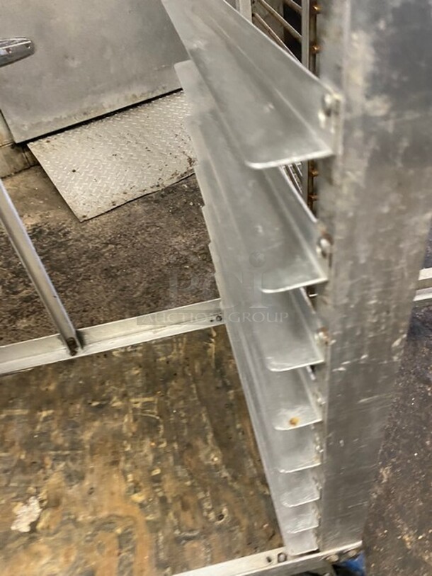 Metal Commercial Pan Transport Rack on Commercial Casters! - Image 3 of 4