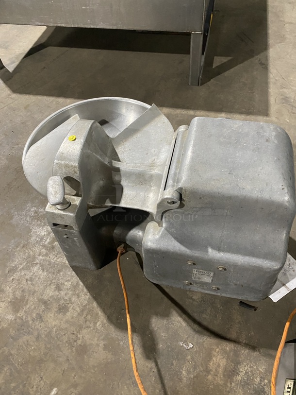  Hobart Stainless Steel Commercial Countertop Buffalo Chopper! MODEL:8185 SN:56-043-275 115V 1Ph! Working When Removed!  - Image 4 of 8