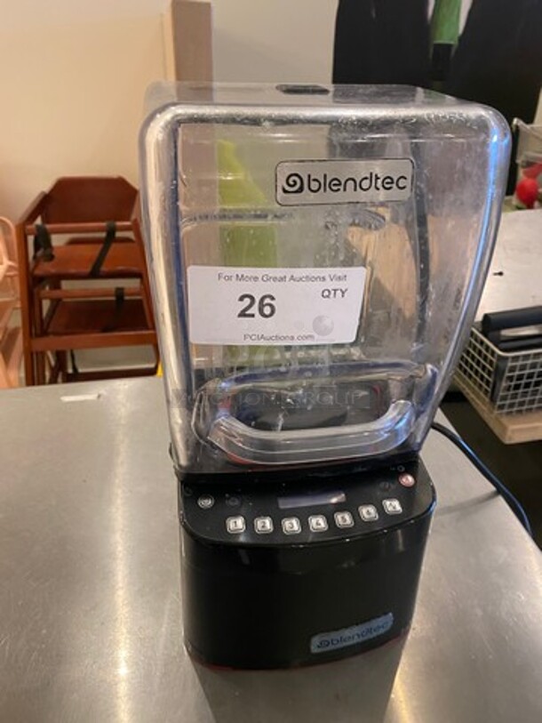 LATE MODEL! 2021 Blentec Commercial Countertop Stealth Blender! With 3 Pitchers! WORKING WHEN REMOVED! Model: CQB2 SN: 010268 - Image 2 of 7