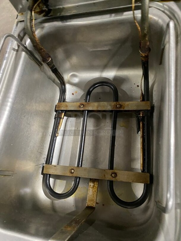 Cecilware Commercial Electric Powered Countertop Deep Fat Fryer! All Stainless Steel! 120V 1 Phase! Model: NJ03A! - Image 5 of 8